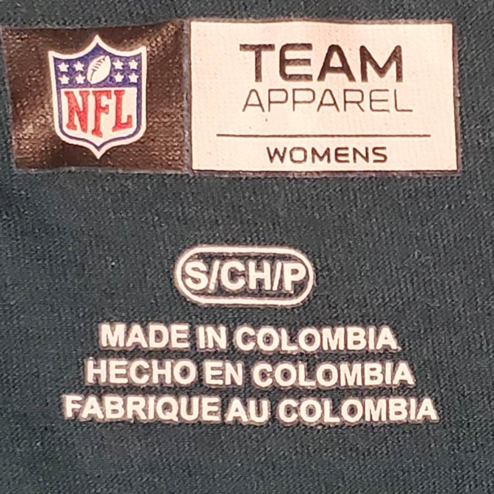 Eagles Philadelphia Woman's Tank Top with V Neck | Size:small | Color: Green